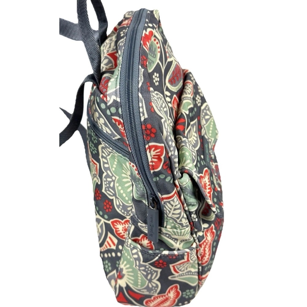 Vera Bradley Nomadic Floral Lighten Up Backpack Canvas Boho Colorful Spring - Picture 4 of 9